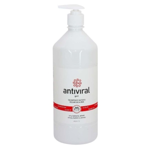 Dezinfekce ANTIVIRAL Gel 1000 ml s pumpou