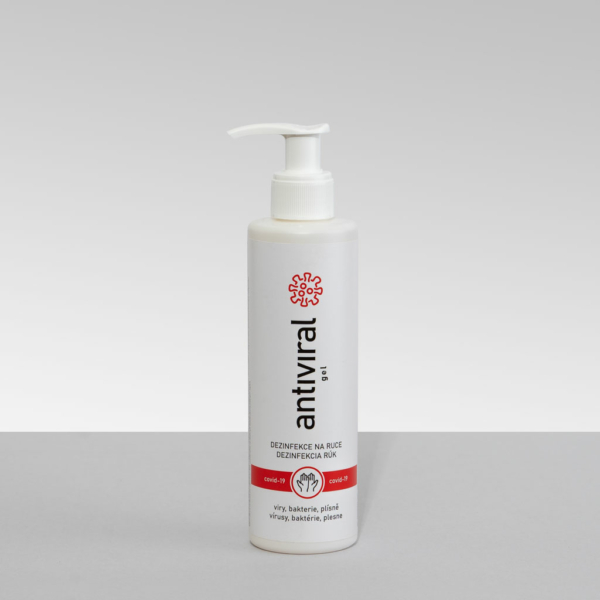 Dezinfekce ANTIVIRAL Gel 200 ml s pumpou